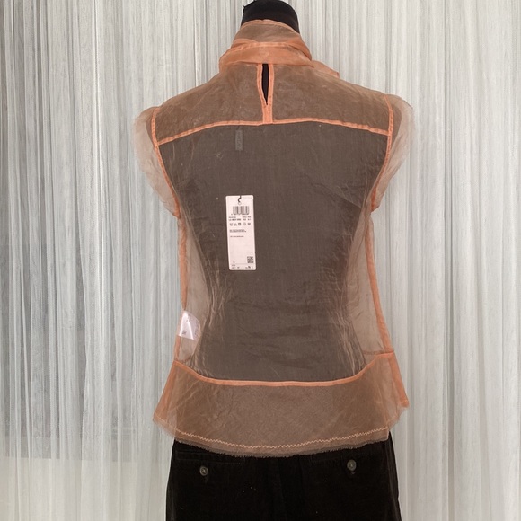 🎊HP🎊MarcCain silk organza shell top - Picture 4 of 17